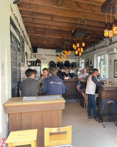 Interior of the Micropub during the day